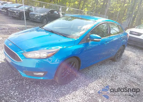 2016 Ford Focus Se z USA, uszkodzony, nr VIN 1FADP3F24GL392955